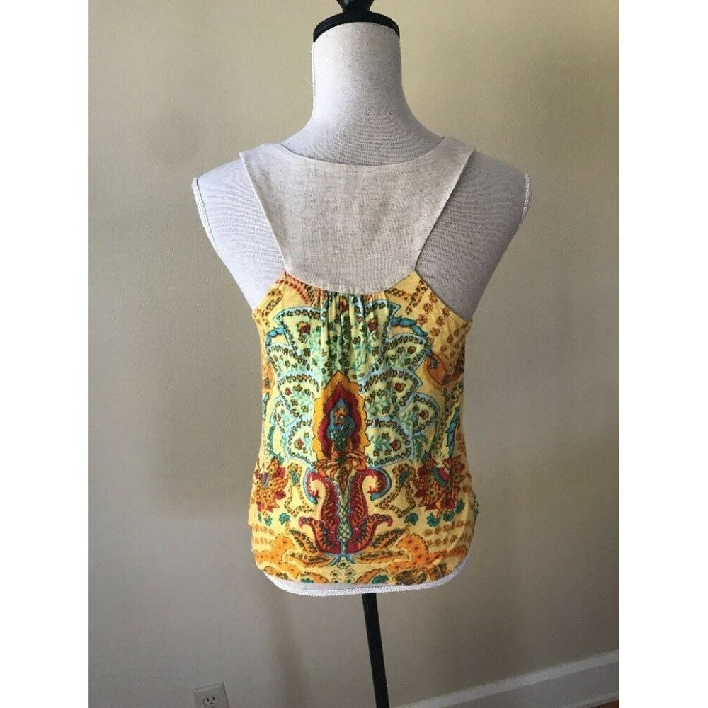 Anthropologie Urubamba Floral Crochet Knit Top - Picture 7 of 9